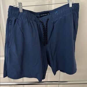 Abercrombie & Fitch Blue Swim Trunks
